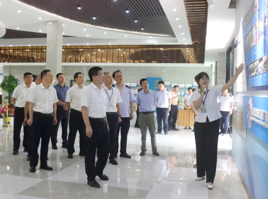 政企同心促发展 税务护航助振兴｜国家税务总局湖南省税务局党委书记、局长曾光辉等领导莅临建南机器厂现场调研